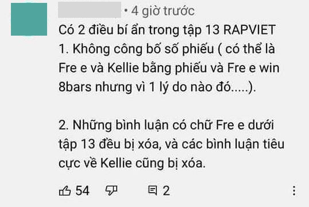 Bình luận về học trò Wowy bỗng bốc hơi sạch sẽ, có uẩn khúc đằng sau chiến thắng của Kellie tại Rap Việt? - Ảnh 3. Bình luận về học trò Wowy bỗng bốc hơi sạch sẽ, có uẩn khúc đằng sau chiến thắng của Kellie tại Rap Việt? - Ảnh 3.