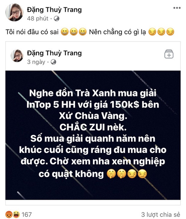 Thuỳ Tiên trở về Việt Nam, chị gái Đặng Thu Thảo lại đăng đàn mỉa mai nhưng nhất định không làm điều này? - Ảnh 7. Thuỳ Tiên trở về Việt Nam, chị gái Đặng Thu Thảo lại đăng đàn mỉa mai nhưng nhất định không làm điều này? - Ảnh 7.