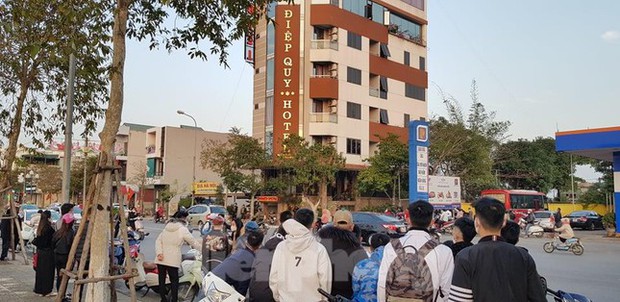 Hàng trăm cảnh sát bao vây, khám xét một khách sạn tại TP Thái Bình - Ảnh 3. Hàng trăm cảnh sát bao vây, khám xét một khách sạn tại TP Thái Bình - Ảnh 3.
