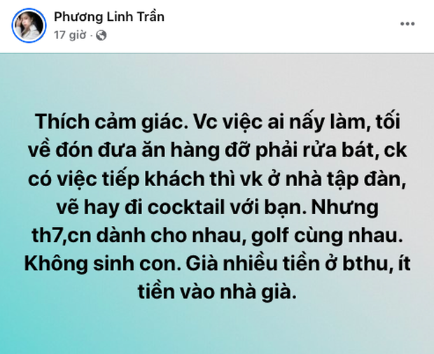 Bùng nổ tranh cãi quan điểm của Phương Linh: Không sinh con, già nhiều tiền ở biệt thự, ít thì vào nhà già - Ảnh 1. Bùng nổ tranh cãi quan điểm của Phương Linh: Không sinh con, già nhiều tiền ở biệt thự, ít thì vào nhà già - Ảnh 1.