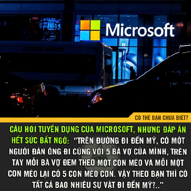 Nhà tuyển dụng hỏi: 1 ông chồng đi cùng 5 bà vợ đến Mỹ..., đọc đến câu hỏi mà không ứng viên nào nhịn được cười - Ảnh 1. Nhà tuyển dụng hỏi: 1 ông chồng đi cùng 5 bà vợ đến Mỹ..., đọc đến câu hỏi mà không ứng viên nào nhịn được cười - Ảnh 1.