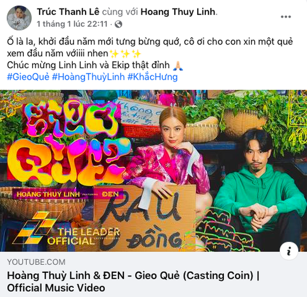 Quao: Gil Lê công khai đăng ảnh Hoàng Thuỳ Linh, còn nói 1 lời ngầm khen tình tin đồn quá này! - Ảnh 3. Quao: Gil Lê công khai đăng ảnh Hoàng Thuỳ Linh, còn nói 1 lời ngầm khen tình tin đồn quá này! - Ảnh 3.