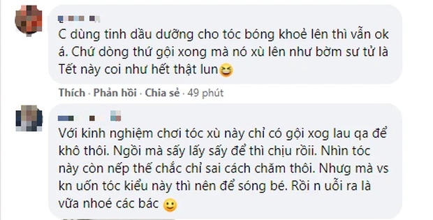 Quyết tâm làm tóc xù mì chơi Tết, cô gái ngậm ngùi nhận cái kết quá xu: Toang thật rồi! Trầm cảm lắm luôn! - Ảnh 10.