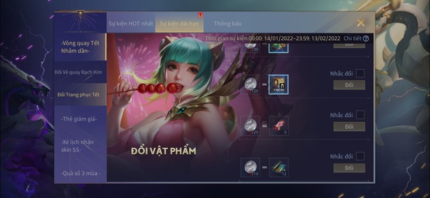 Nhiều game thủ Liên Quân đổi Đá Quý nhận về skin SS Tuyệt Sắc từ sự kiện mới, nhưng muốn tham gia phải biết rõ điều này! - Ảnh 6.