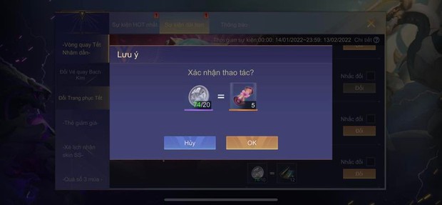 Nhiều game thủ Liên Quân đổi Đá Quý nhận về skin SS Tuyệt Sắc từ sự kiện mới, nhưng muốn tham gia phải biết rõ điều này! - Ảnh 7.