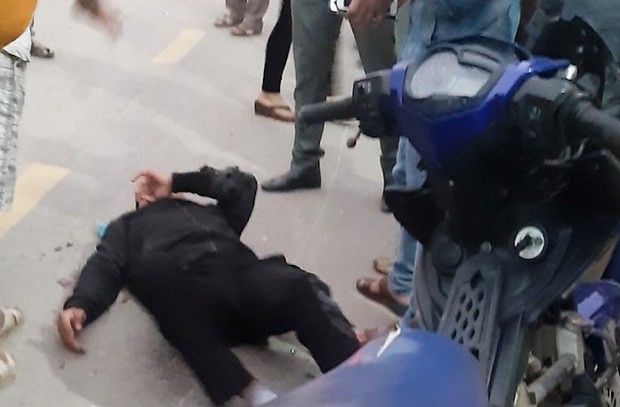 Nghệ An: Thai phụ sắp sinh tử nạn thương tâm sau vụ tai nạn xe máy - Ảnh 1.