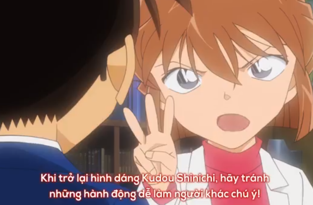 Lợi dụng Conan hồi sinh lại trở thành Shinichi, Haibara bật mí tình thân sang một tiếng dặn dò sặc mùi hương cướp hữu? - Hình ảnh 5.