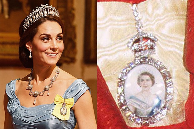 Kate Middleton sở hữu những món trang sức mà Meghan Markle chỉ có thể... nằm mơ! - Ảnh 5.