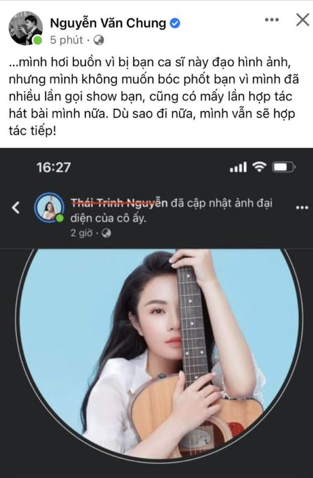 Nhạc sĩ Nguyễn Văn Chung đăng đàn tố Thái Trinh đạo hình ảnh, ai dè nhận về cái kết quê độ! - Ảnh 2. Nhạc sĩ Nguyễn Văn Chung đăng đàn tố Thái Trinh đạo hình ảnh, ai dè nhận về cái kết quê độ! - Ảnh 2.