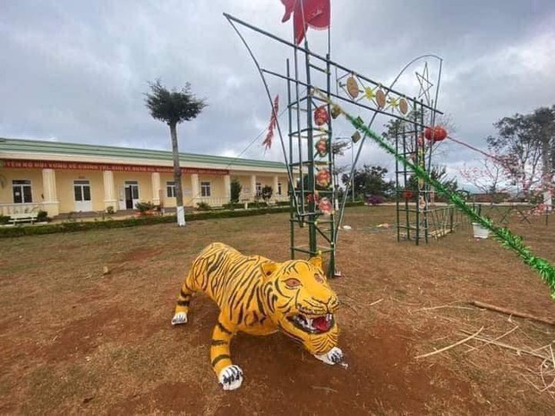 Lại xuất hiện những chú hổ linh vật đến từ Tây Nguyên gây bão MXH, biểu cảm khiến netizen cười ngặt nghẽo - Ảnh 2.