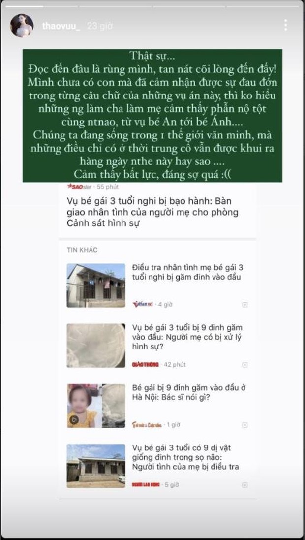 MC Phương Thảo nói về vụ việc đáng buồn của cháu bé 3 tuổi: Tan nát cõi lòng, cảm thấy bất lực... - Ảnh 1.