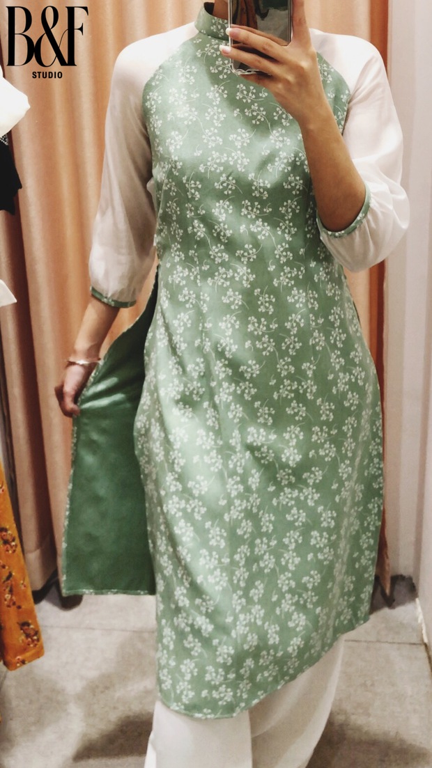 Cùng chúng mình lượn đi shopping áo dài diện Tết: Từ hơn 200k đến giá tiền triệu, mẫu nào cũng xinh hết nấc - Ảnh 4. Cùng chúng mình lượn đi shopping áo dài diện Tết: Từ hơn 200k đến giá tiền triệu, mẫu nào cũng xinh hết nấc - Ảnh 4.