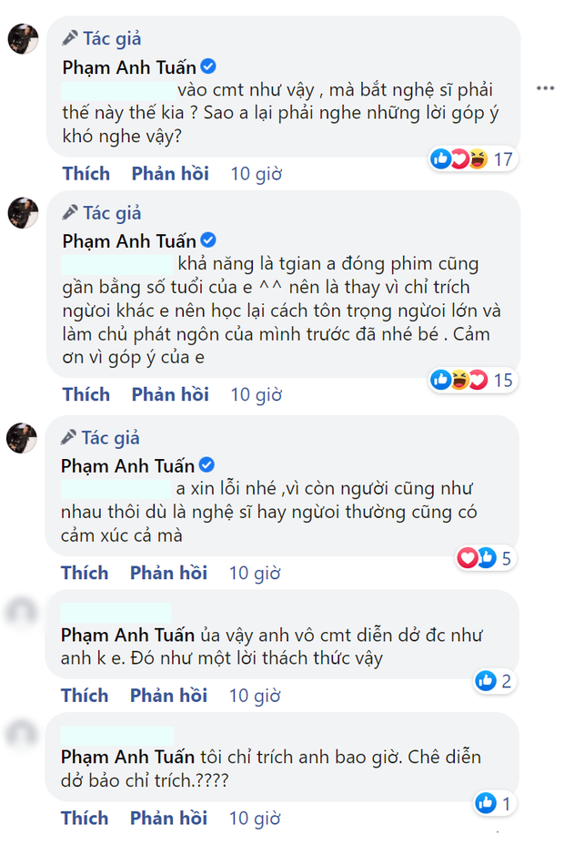 Bị chê diễn dở, nam chính đơ nhất phim Việt đáp trả đầy thách thức còn bị tố block luôn khán giả - Ảnh 4.