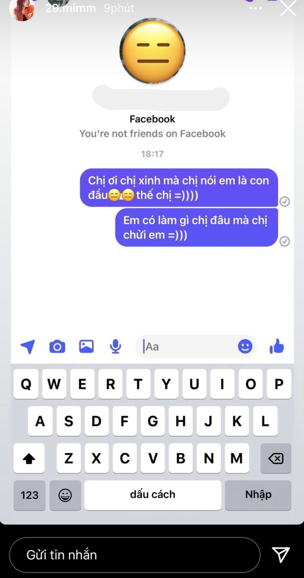 Đọc comment phản cảm, Mai Âm Nhạc nhắn tin thẳng cho antifan hỏi lý do: Sao chị đẹp mà... - Ảnh 2. Đọc comment phản cảm, Mai Âm Nhạc nhắn tin thẳng cho antifan hỏi lý do: Sao chị đẹp mà... - Ảnh 2.