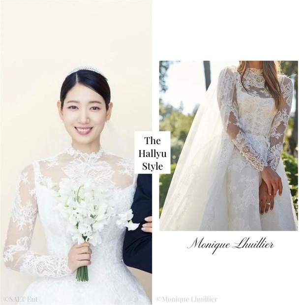 Bóc giá chính xác 4 bộ váy cưới khủng của Park Shin Hye: Hóa ra chi tận 1,2 tỷ, đắt nhất là chiếc mặc trong siêu hôn lễ - Ảnh 6.