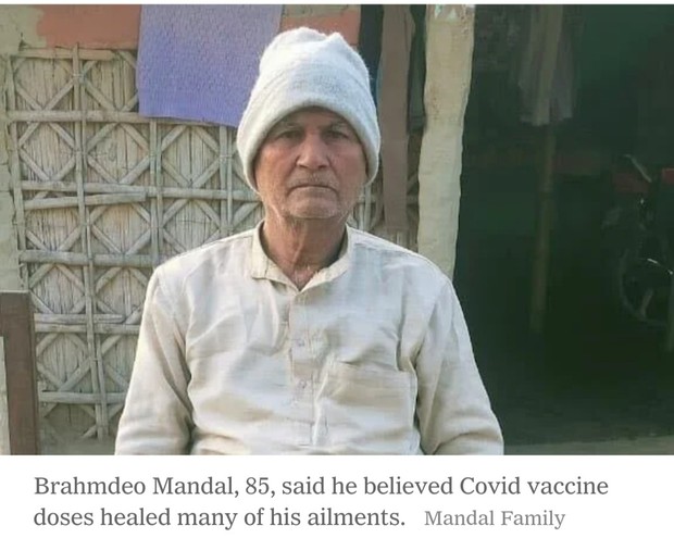 Cụ ông 85 tuổi lén đi tiêm 11 mũi vaccine COVID-19 vì thấy khỏe người hơn , sẵn sàng đạp xe trăm cây số để tránh bị phát hiện - Ảnh 1.