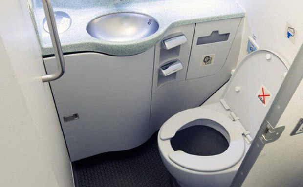Tại sao nên đứng dậy trước khi xả toilet trên máy bay? - Ảnh 1.