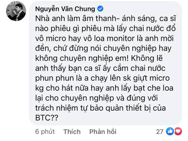 Học trò Karik bênh vực thí sinh team Binz trong vụ làm hỏng loa 100 triệu, NS Nguyễn Văn Chung lập tức đáp trả!  - Ảnh 3.