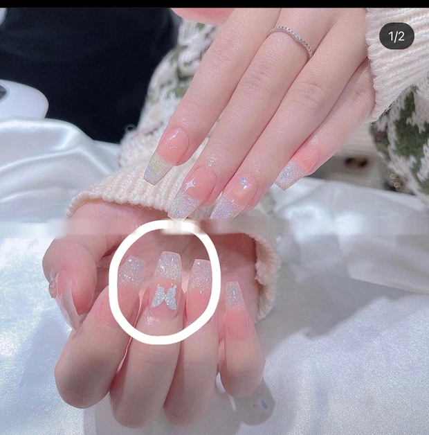 Tốn cả tuần đi đo móng và gửi mẫu làm nail box, cô gái ngã ngửa khi thấy kết quả trả về: Ủa con bươm bướm nó sai sai... - Ảnh 3. Tốn cả tuần đi đo móng và gửi mẫu làm nail box, cô gái ngã ngửa khi thấy kết quả trả về: Ủa con bươm bướm nó sai sai... - Ảnh 3.