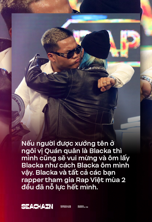 Gặp Quán quân Rap Việt Seachains: Một phần tiền thưởng sẽ dùng sửa nhà cho ba; nếu Blacka chiến thắng, tôi sẽ ôm cậu ấy - Ảnh 5. Gặp Quán quân Rap Việt Seachains: Một phần tiền thưởng sẽ dùng sửa nhà cho ba; nếu Blacka chiến thắng, tôi sẽ ôm cậu ấy - Ảnh 5.