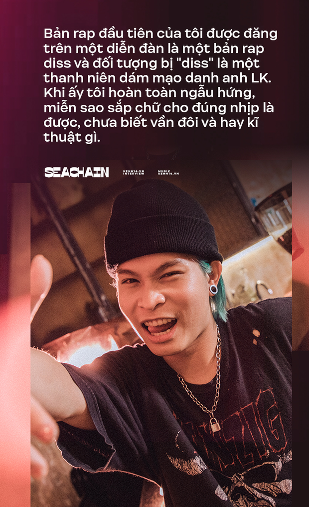 Gặp Quán quân Rap Việt Seachains: Một phần tiền thưởng sẽ dùng sửa nhà cho ba; nếu Blacka chiến thắng, tôi sẽ ôm cậu ấy - Ảnh 10. Gặp Quán quân Rap Việt Seachains: Một phần tiền thưởng sẽ dùng sửa nhà cho ba; nếu Blacka chiến thắng, tôi sẽ ôm cậu ấy - Ảnh 10.