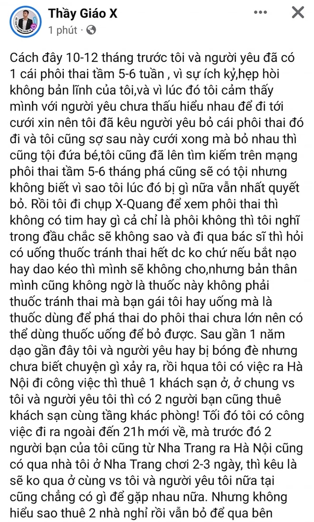 Nam streamer Liên Quân nổi tiếng thú nhận việc bắt bạn gái phá thai, nhưng câu chuyện được kể lại khiến nhiều người không khỏi giật mình! - Ảnh 1.