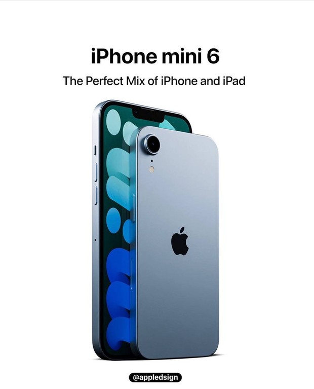 Xuất hiện bản concept iPhone mini 6, lai tạo giữa iPhone và iPad sẽ trông như nào? - Ảnh 2.