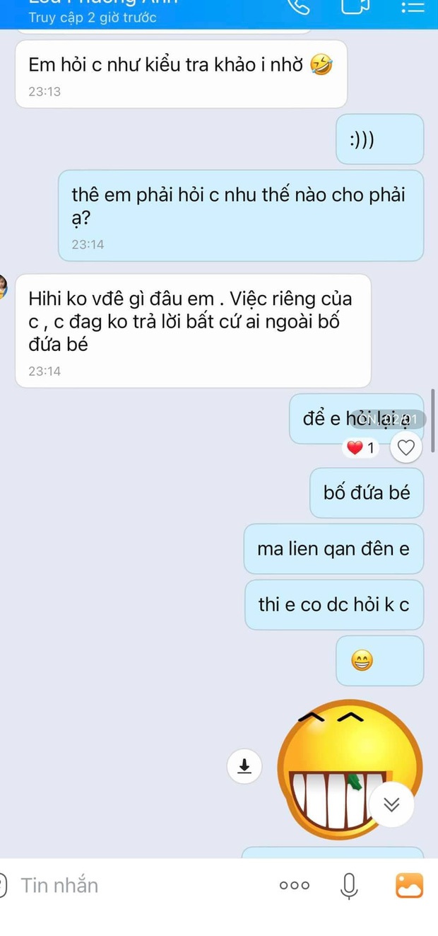 Phần 2 vụ ca sĩ L.P.A bị tố giật chồng: Lộ loạt tin nhắn cực sốc, căng nhất chuyện nhân tình chỉ kém bố mẹ L.P.A có 3 tuổi - Ảnh 5.