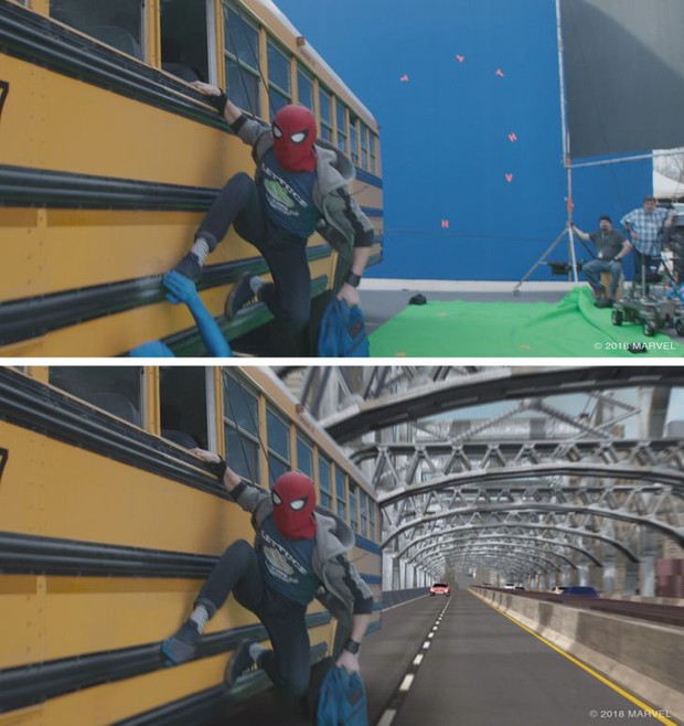 Chùm ảnh hậu trường cực hiếm hé lộ bí thuật của Hollywood: Cỡ Marvel còn thua xa loạt bom tấn này! - Ảnh 3.
