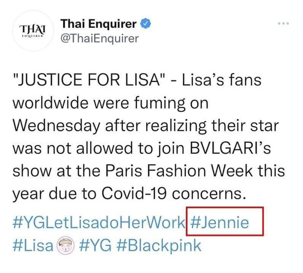 2021 hít drama mệt nghỉ: Fan BLACKPINK nội chiến tanh bành, 1 mẩu ITZY bị đòi đuổi khỏi nhóm và màn tan rã bí ẩn nhất lịch sử! - Ảnh 12. 2021 hít drama mệt nghỉ: Fan BLACKPINK nội chiến tanh bành, 1 mẩu ITZY bị đòi đuổi khỏi nhóm và màn tan rã bí ẩn nhất lịch sử! - Ảnh 12.