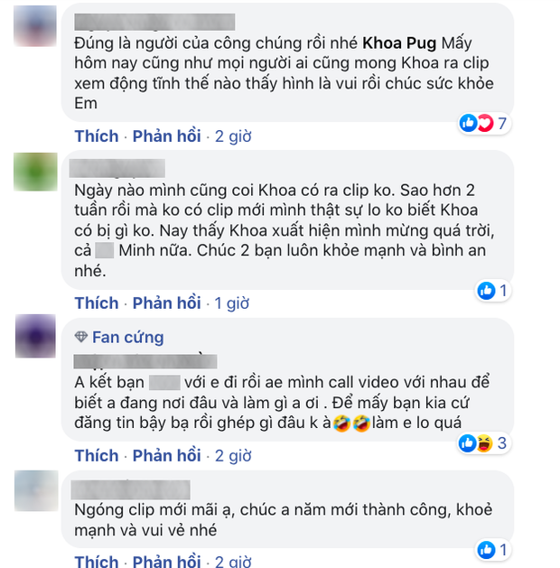 Sau tin đồn gặp mệnh hệ gì rồi nên mới không ra video, phản ứng của dân mạng thế nào khi thấy Khoa Pug trở lại? - Ảnh 4. Sau tin đồn gặp mệnh hệ gì rồi nên mới không ra video, phản ứng của dân mạng thế nào khi thấy Khoa Pug trở lại? - Ảnh 4.