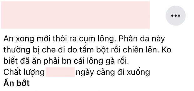 Đang ăn gà rán của 1 hãng nổi tiếng ở Việt Nam, thanh niên phát hiện vật thể lạ ngay dưới cái đùi khiến người xem nôn mửa - Ảnh 3.