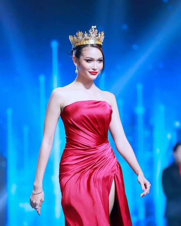 Mỹ nhân Thái Lan là đối thủ nặng ký của Bảo Ngọc tại Miss Intercontinental - Ảnh 1.