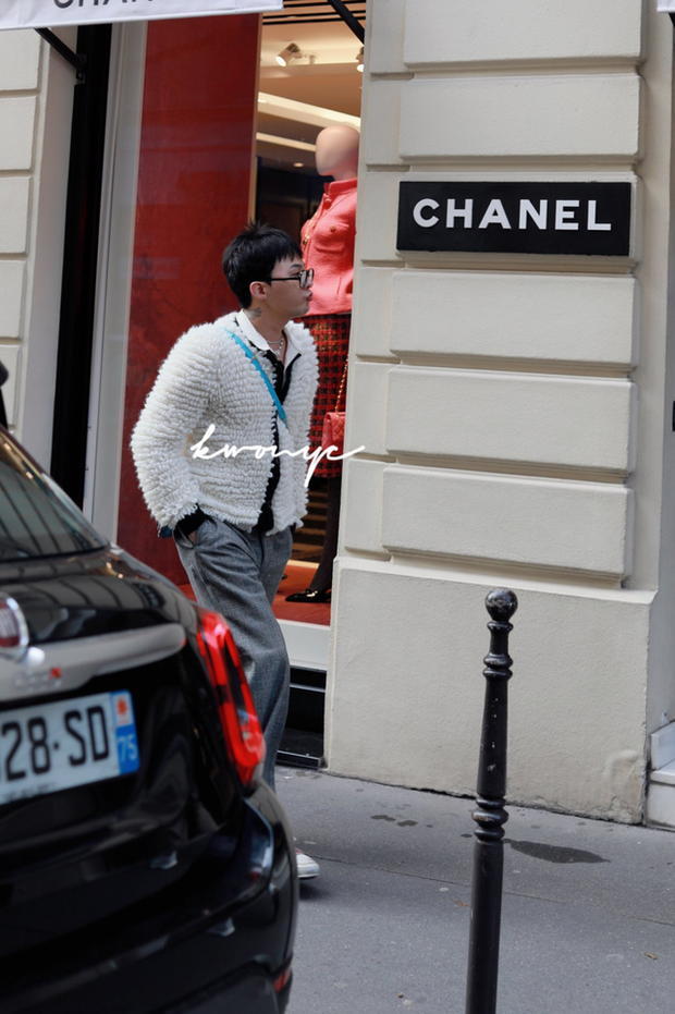 G-Dragon bảnh bao trên đường phố Paris - Ảnh 2.