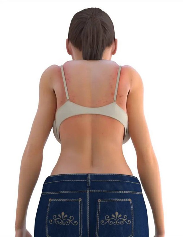 Nhìn người mẫu 3D này, chị em sẽ biết ngay tác hại của việc mặc 1 chiếc áo ngực không phù hợp - Ảnh 3.