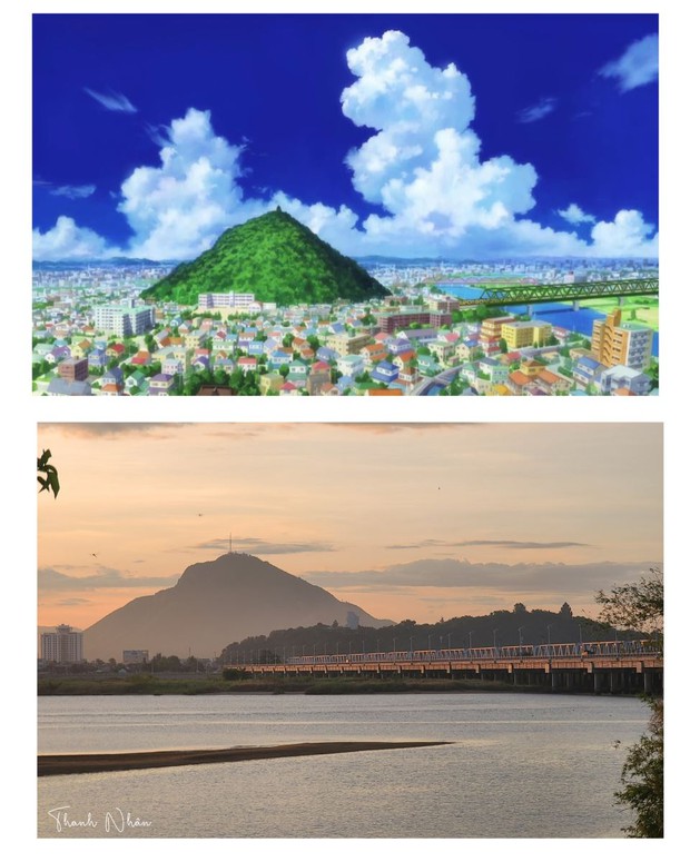 Nhiếp ảnh gia phát hiện ngọn núi tại Phú Yên cực giống ngọn núi sau trường nổi tiếng trong truyện Doraemon - Ảnh 4.
