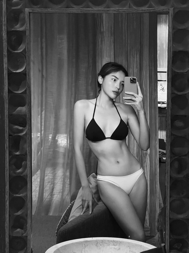 Hoa hậu Nguyễn Cao Kỳ Duyên lại gây sốt với bikini - Ảnh 4.