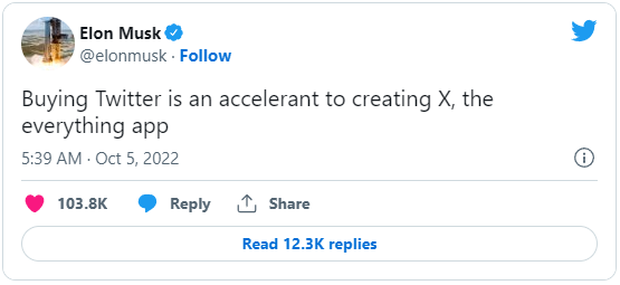 Elon Musk lại bất ngờ chấp thuận mua Twitter với giá 44 tỷ USD như ban đầu - Ảnh 1.