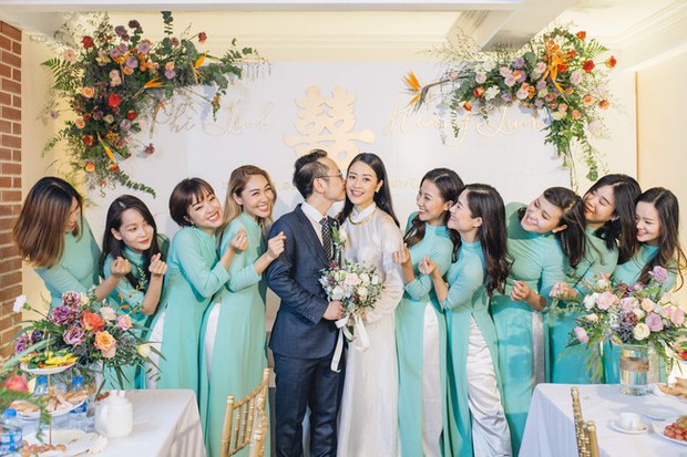 Xu hướng áo dài ăn hỏi của sao Việt: Càng đơn giản càng đẹp thanh tao - Ảnh 15.