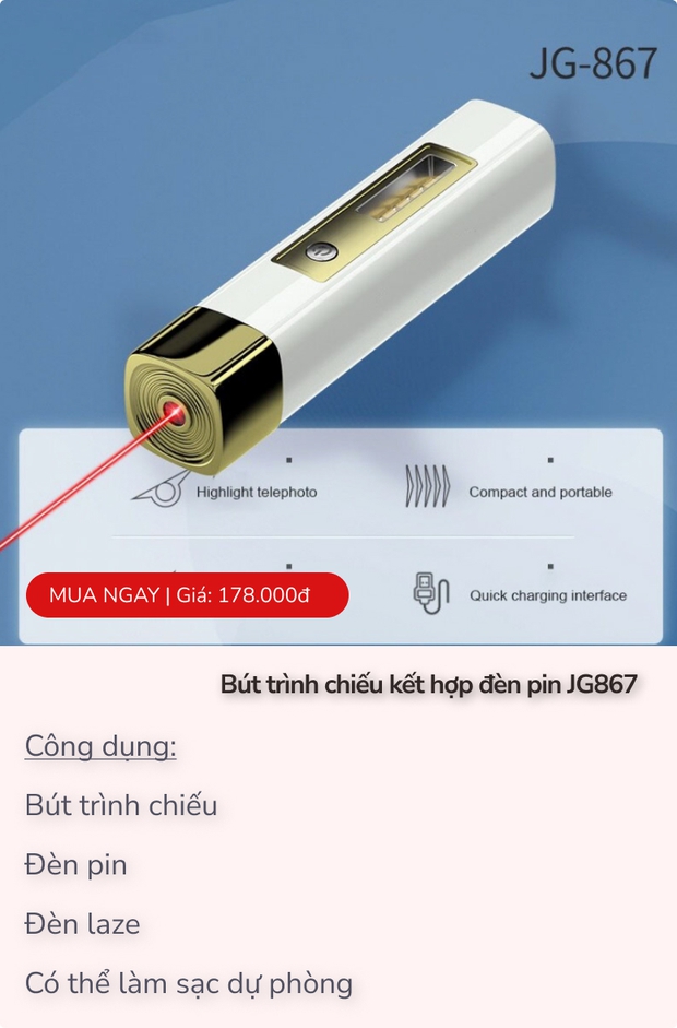 20/11 gợi ý quà tặng công nghệ hữu ích cho thầy cô, giá chỉ từ 160.000đ - Ảnh 7.