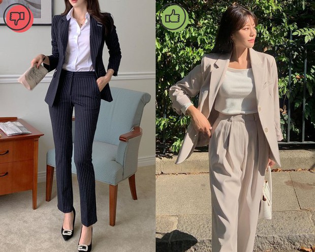 5 kiểu trang phục công sở khiến chị em trông già hẳn đi - Ảnh 3. 5 kiểu trang phục công sở khiến chị em trông già hẳn đi - Ảnh 3.