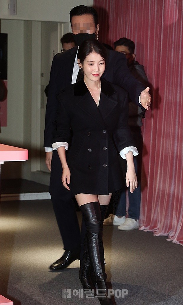 Park Min Young lần đầu lộ diện sau lùm xùm với bạn trai CEO, đọ sắc cực gắt bên “em gái quốc dân” IU - Ảnh 6.