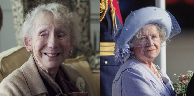 Ngỡ ngàng với vẻ ngoài “sao y bản chính” của dàn sao The Crown mùa 5: Nữ hoàng Anh giống đến cả khuôn miệng - Ảnh 10.