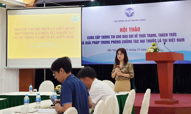 Bộ Y tế đề xuất cấm toàn bộ các sản phẩm thuốc lá mới - Ảnh 2. Bộ Y tế đề xuất cấm toàn bộ các sản phẩm thuốc lá mới - Ảnh 2.