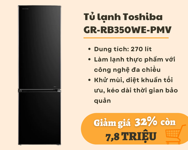 Mẫu tủ lạnh dưới 10 triệu đang giảm giá mạnh dịp cận Tết phù hợp với gia đình từ 3-4 người - Ảnh 4.