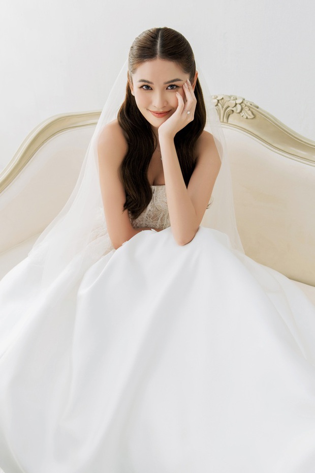 Á hậu Thùy Dung tung bộ ảnh cưới bên chồng doanh nhân, tổ hợp visual cô dâu chú rể gây trầm trồ - Ảnh 3.