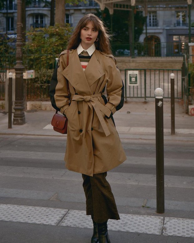 Muốn diện áo trench coat thật sang trọng, hãy học hỏi phụ nữ Pháp - Ảnh 9.