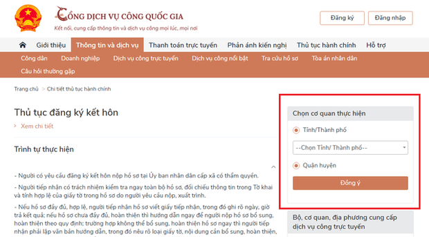 5 bước thực hiện đăng ký kết hôn online ngay tại nhà - Ảnh 1.