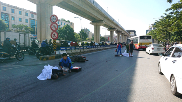 Hà Nội: Tìm nhân chứng vụ tai nạn khiến 1 người chết ở đường Nguyễn Trãi - Ảnh 1.