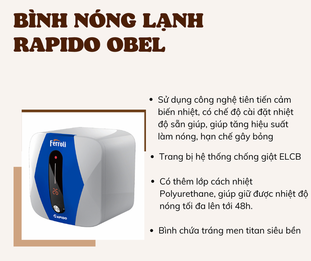 Loạt bình nóng lạnh giá dưới 5 triệu đồng bạn có thể tham khảo - Ảnh 5.